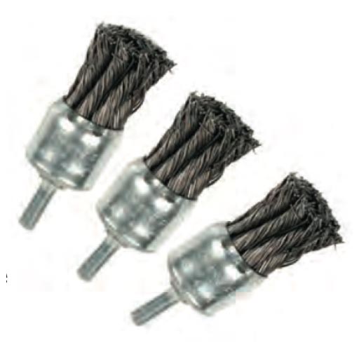 Торцевые щетки с узловой проволокой